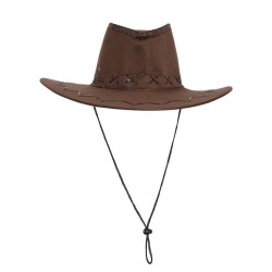 Sombrero vaquero marrón oscuro adulto | Ducaval | Envíos 24/48 horas