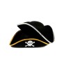 Sombrero pirata infantil ribete plata