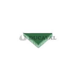 Mantón pequeño liso verde oscuro