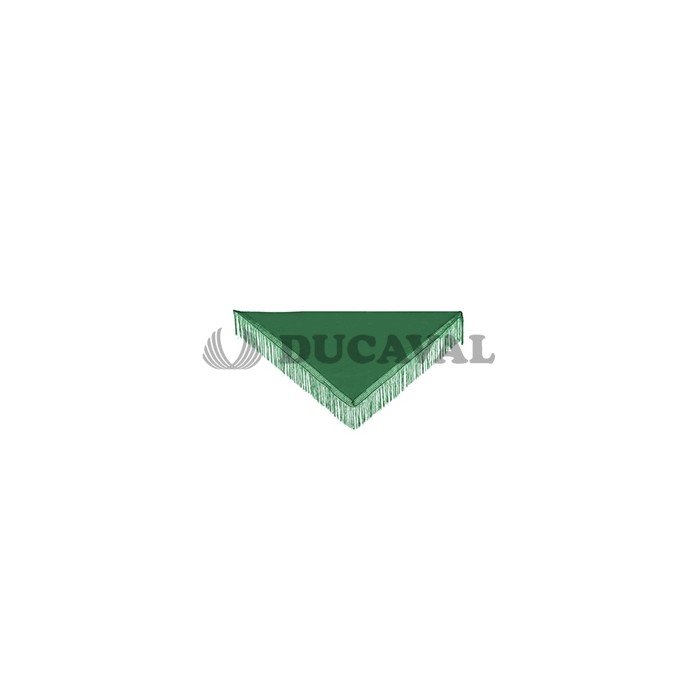 Mantón pequeño liso verde oscuro