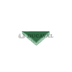 Mantón pequeño liso verde oscuro