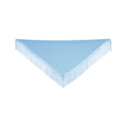 Mantón grande liso azul | Ducaval | Envíos 24/48 horas