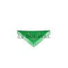 Mantón grande  bordado verde