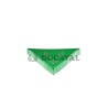 Mantón grande  bordado verde