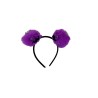 Diadema bolas pelo Halloween morado | Ducaval | Envíos 24/48 horas