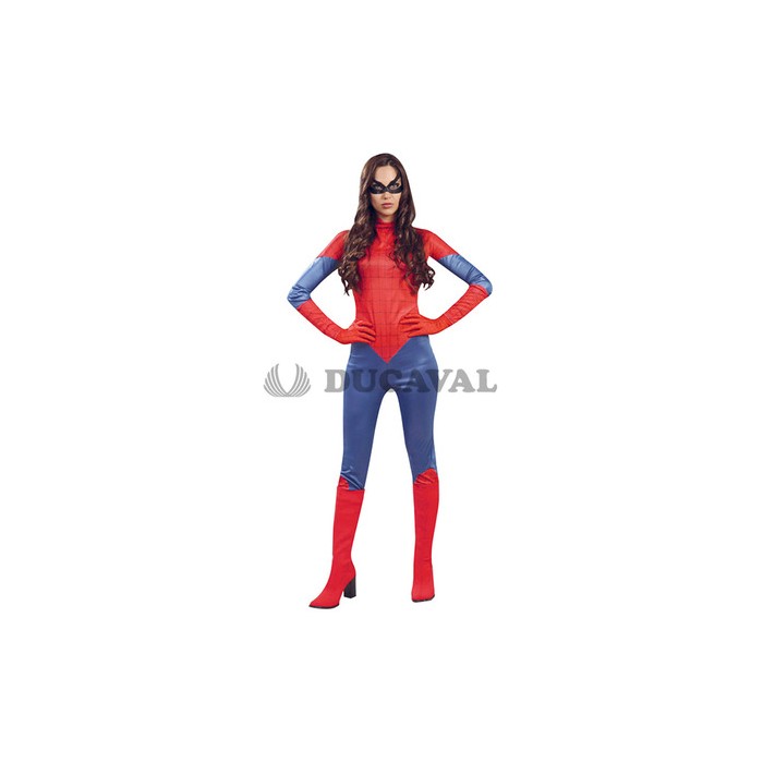 Disfraz de Super Heroina roja