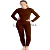 Mono Spandex marron