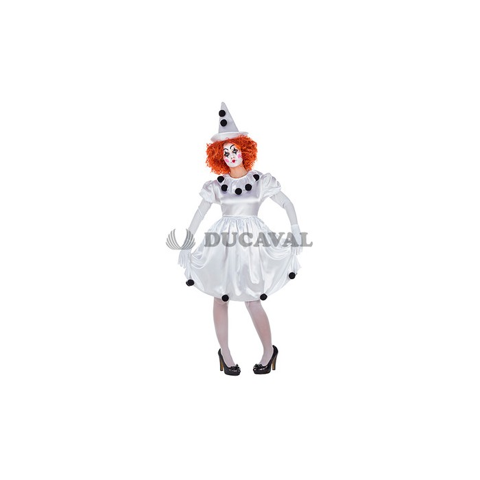 Disfraz Pierrot Vestido  Disfraces Ducaval