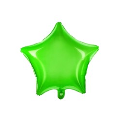 Globo foil estrella verde 48cm