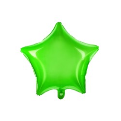 Globo foil estrella verde 48cm