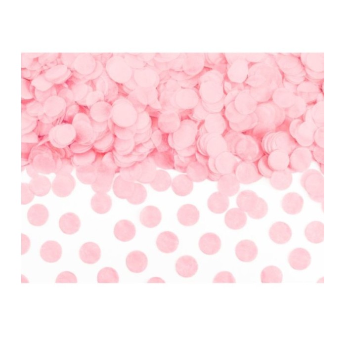 Confeti papel rosa 15g | Ducaval | Envíos 24/48 horas