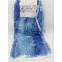 Faldón mesa azul claro y azul royal  90cm  Disfraces Ducaval