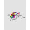 Unicornio de papel base de corcho 250x190mm. Ducaval envios 24/48 hor