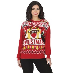 Jersey navidad merry xmas mujer | Ducaval | Envías 24/48 horas 