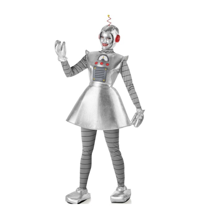 Disfraz robot mujer | Ducaval | Envías 24/48 horas 