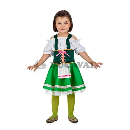Disfraz de Tirolesa verde