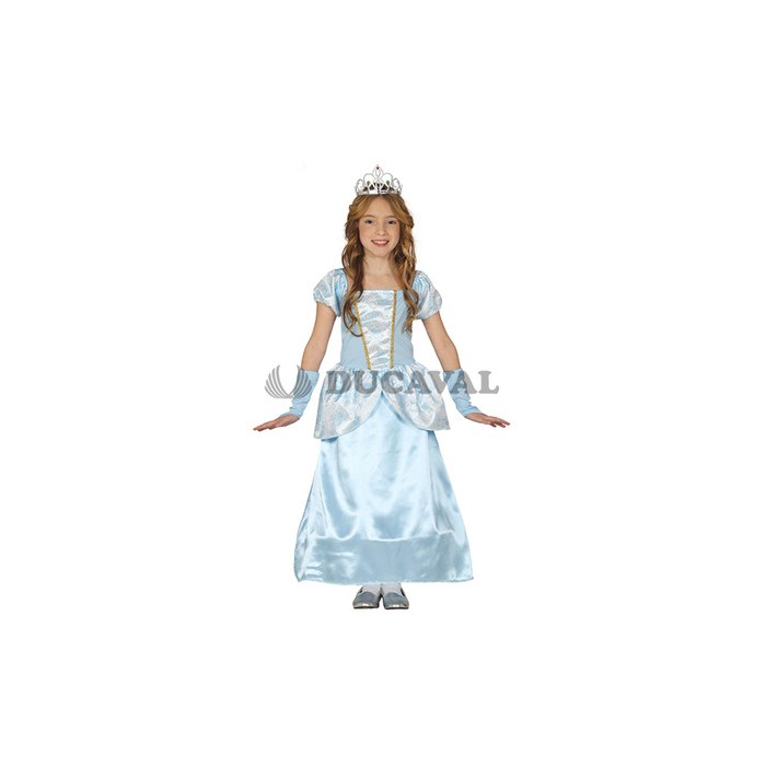 Disfraz de princesa azul  Disfraces Ducaval