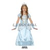 Disfraz de princesa azul  Disfraces Ducaval