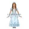 Disfraz de princesa azul  Disfraces Ducaval