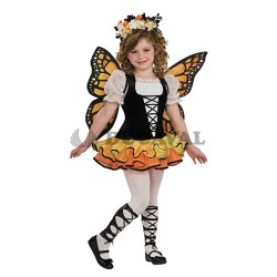Disfraz mariposa monarca infantil