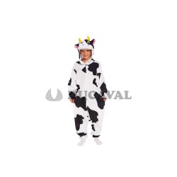 Disfraz vaca kigurumimi infantil