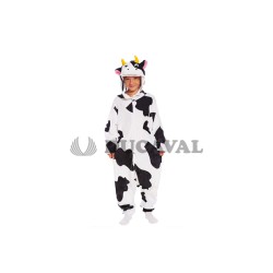 Disfraz vaca kigurumimi infantil