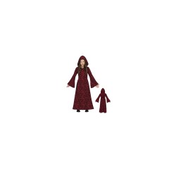 Disfraz bruja con capucha roja infantil | Ducaval |
