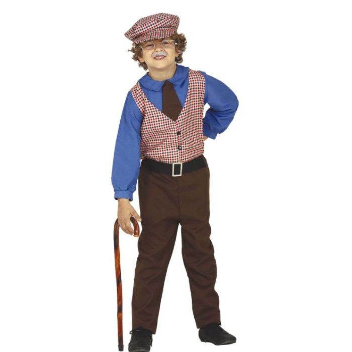 Disfraz de abuelo infantil | Ducaval | Envías 24/48 horas 