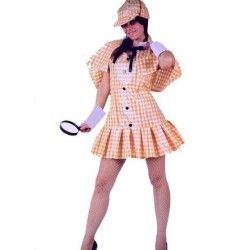 Disfraz de Detective Inglés mujer