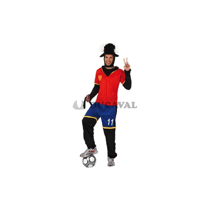 Disfraz de Toro Futbolista | Envíos 24/48 horas | Ducaval