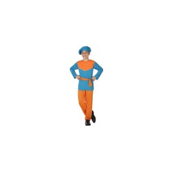 Disfraz de Paje azul infantil | Ducaval | envíos 24/48 horas