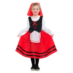 Disfraz de Pastora roja infantil | Ducaval | Envíos 24/48h
