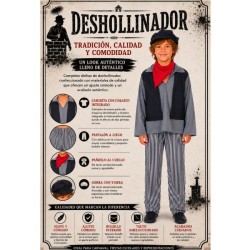 Disfraz deshollinador infantil | Ducaval | Envíos 24/48h