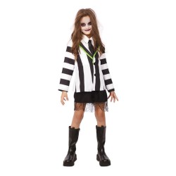 Disfraz de Beetlejuice chica infantil | Ducaval | Envías 24/48 horas 