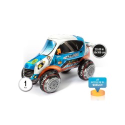 Globo mylar coche carreras