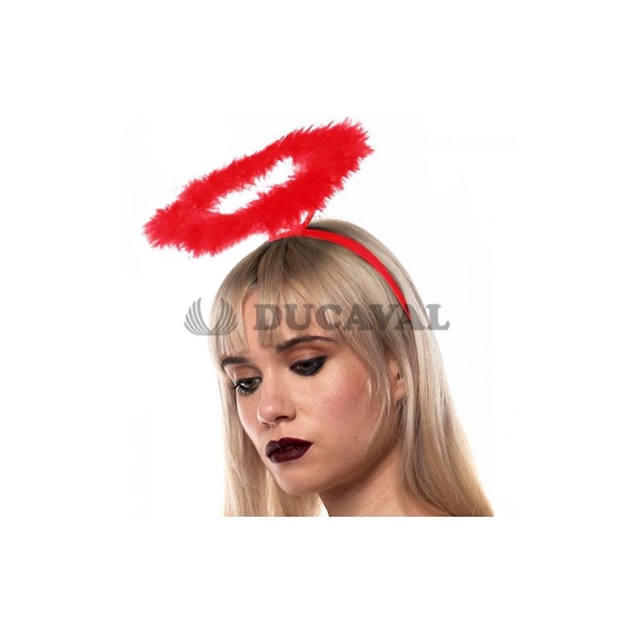 Diadema ángel roja