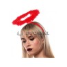 Diadema ángel roja