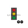Servilletas semáforo doble capa 20ud