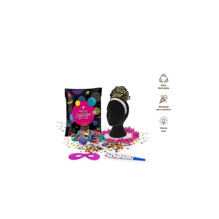 Cotillón especial diadema New year 5 pcs| Ducaval | Envíos 24/48h