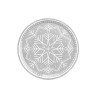 Platos navideños winter plata 17cm | Ducaval | Envías 24/48 horas 