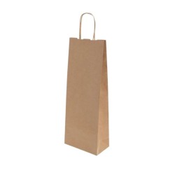 Bolsa vino papel 14.8x8x39.3cm  | Ducaval | Envías 24/48 horas 