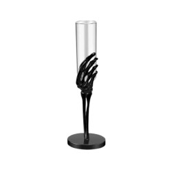 Copa forma mano esqueleto 21 cm negro  | Ducaval | Envías 24/48 horas