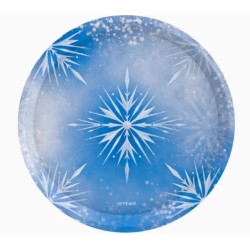 Platos cartón princesa de hielo 23cm 6ud | Ducaval | Envías 24/48 hor