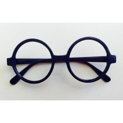 Gafas redondas azules
