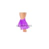 Tobillera hawaiana morada  ¡Añade un toque tropical a tu look! 