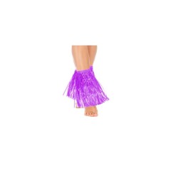 Tobillera hawaiana morada  ¡Añade un toque tropical a tu look! 