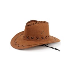 Sombrero vaquero marron infantil