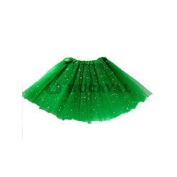 Tutu de purpurina verde infantil  | Ducaval | Envíos 24/48 horas 