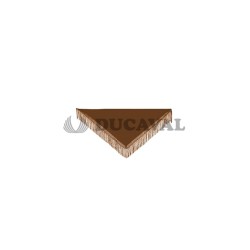 Mantón pequeño liso marrón. Ducaval envios 24/48horas