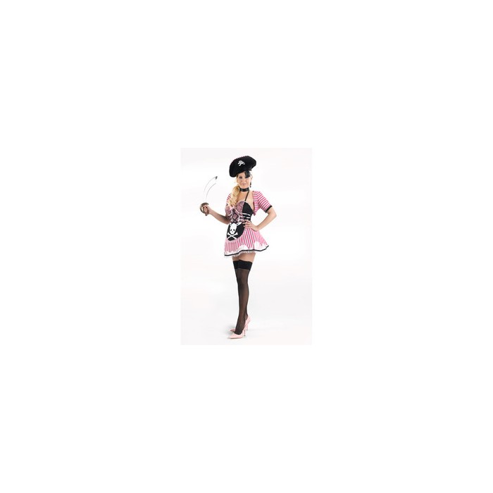 Disfraz de Pirata rosa sexy